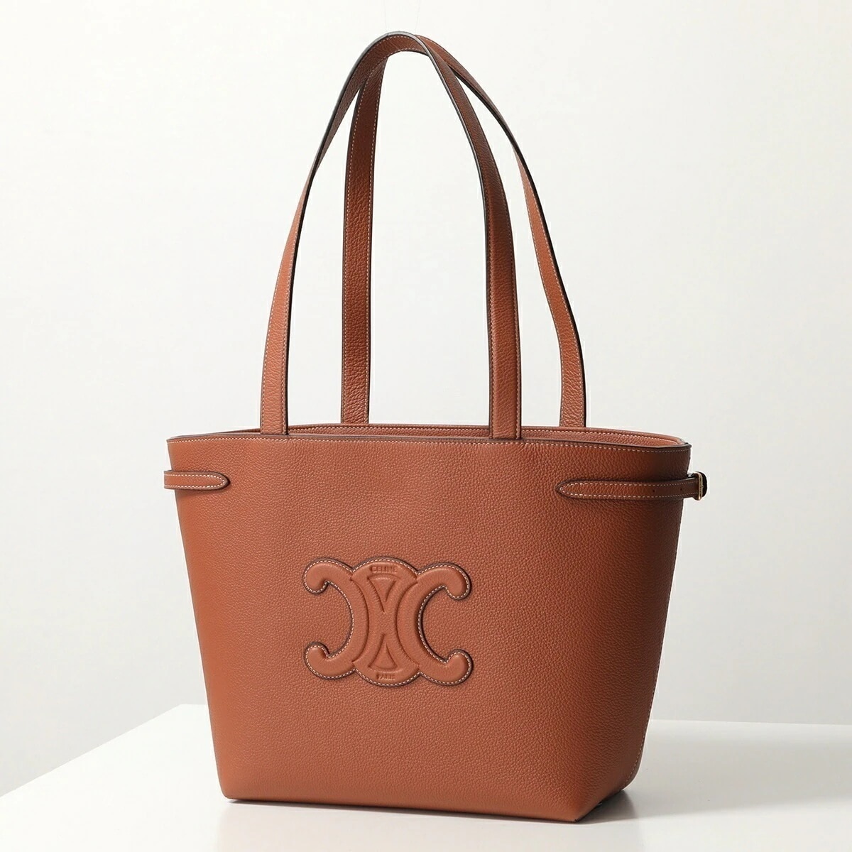 CELINE セリーヌ トートバッグ Small Cabas Anais スモール カバ 118233ENY.38NO 04LU レディース レザー トリオンフ ロゴ 鞄 カラー2色