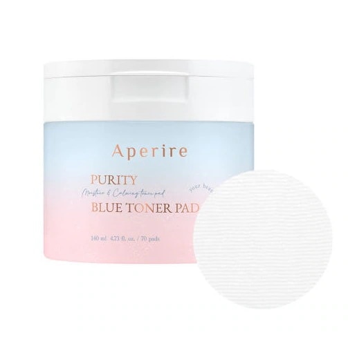 [本品+リフィル][70+70枚] PURITY BLUE TONER PAD