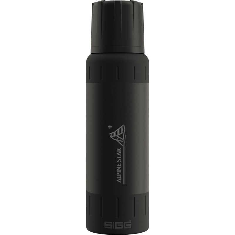 sigg(シグ) SIGG アルパインスター BLK 1.0L アウトドア水筒・マイボトル (50474)