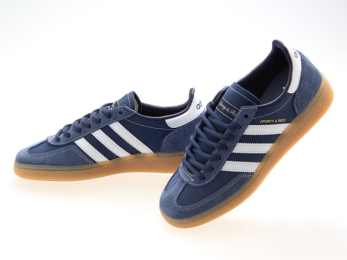 スポーティ アンド リッチ コラボ ハンドボール スペツィアル ネイビー #JP7066