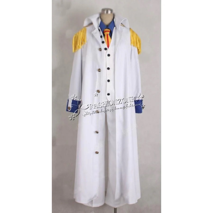 【品質良い 大好評中】ONE PIECE 海賊王 ワンピース 海軍ユニホーム 青キジクザン コスプレ衣装 仮装変装パーティーハロウィンコスチューム