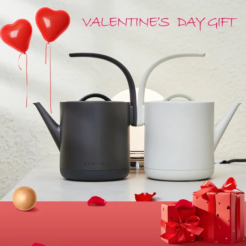 電気ケトル0.75L1度単位で温度調節可能1200W保温機能付き空焚き防止機能付きコンパクトサイズお手入れ簡単