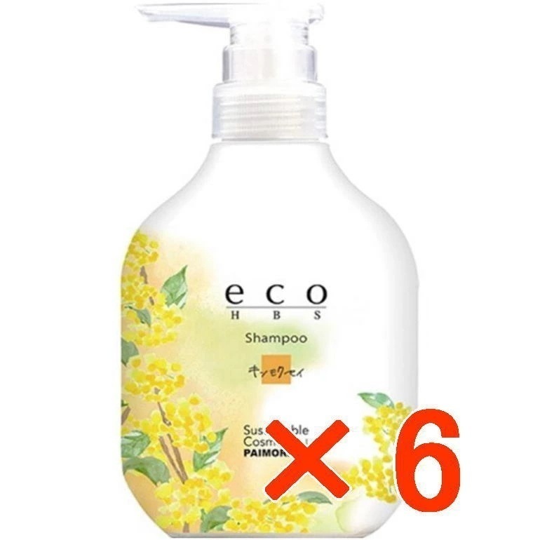 【送料無料】 パイモア エコエイチビーエス シャンプー 500ml キンモクセイ 6個セット ／ 美容室専売品　ヘアシャンプー