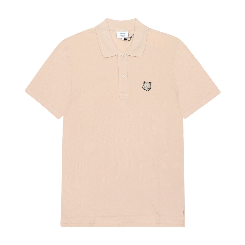 メゾンキツネ ボールドフォックスヘッドパッチポロ メンズ 半袖Tシャツ MM00210KJ7010
