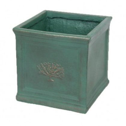 MURATAYA スクエアポットフォレスト8号 Verdigris 3737