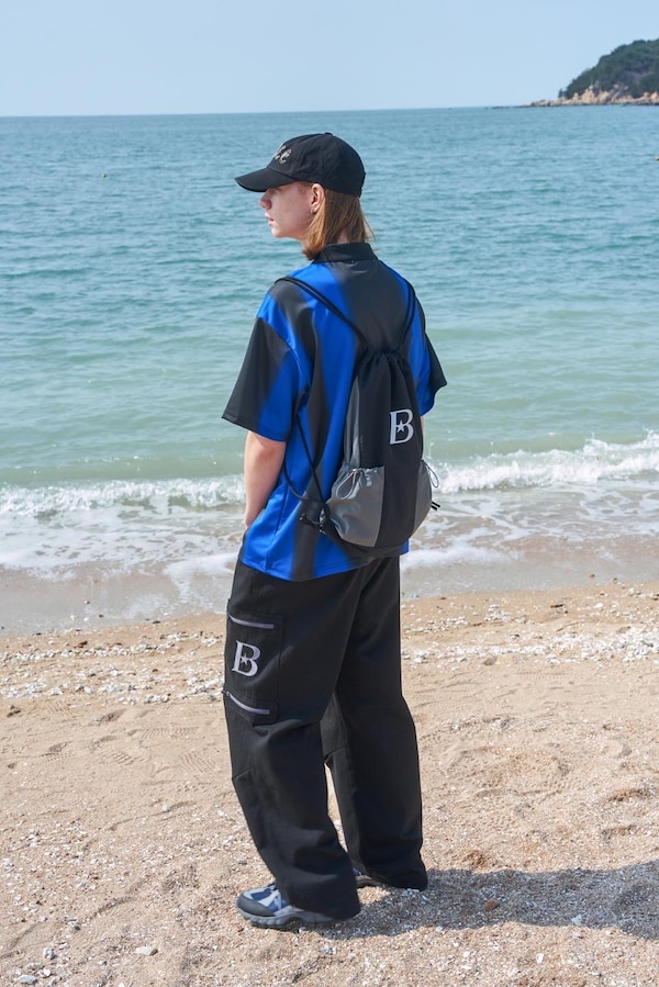韓国大人気[BAUF] B STAR GYM SACK ジムサック 巾着バッグ Qoo10 BAUF B STAR GYM SACK バッグ