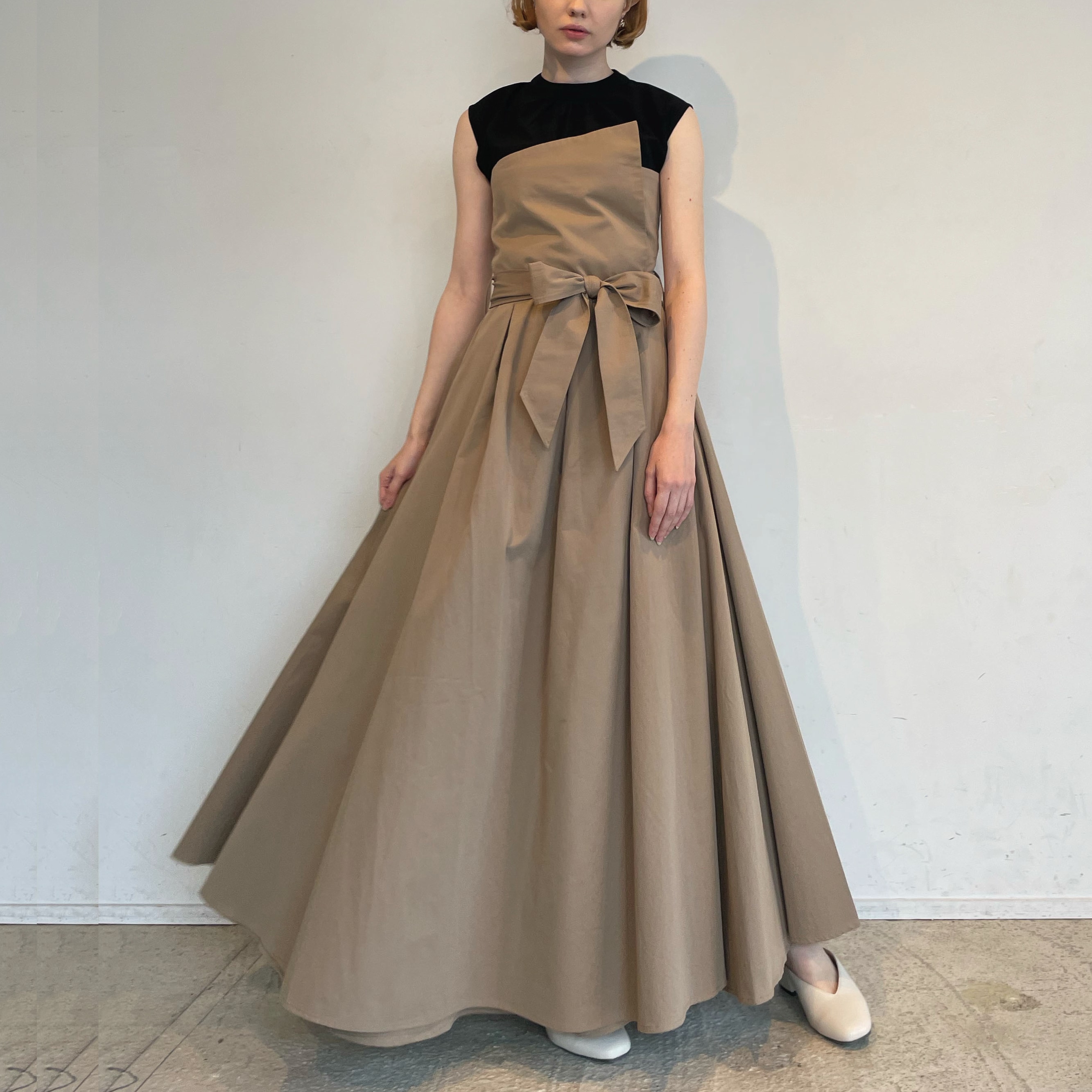 RIBBON WRAP ONEPIECE