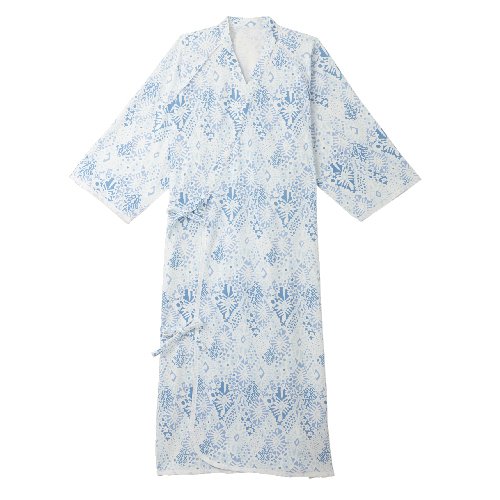 エンゼル ケアねまき メリヤスタイプ ファニーブルー LL