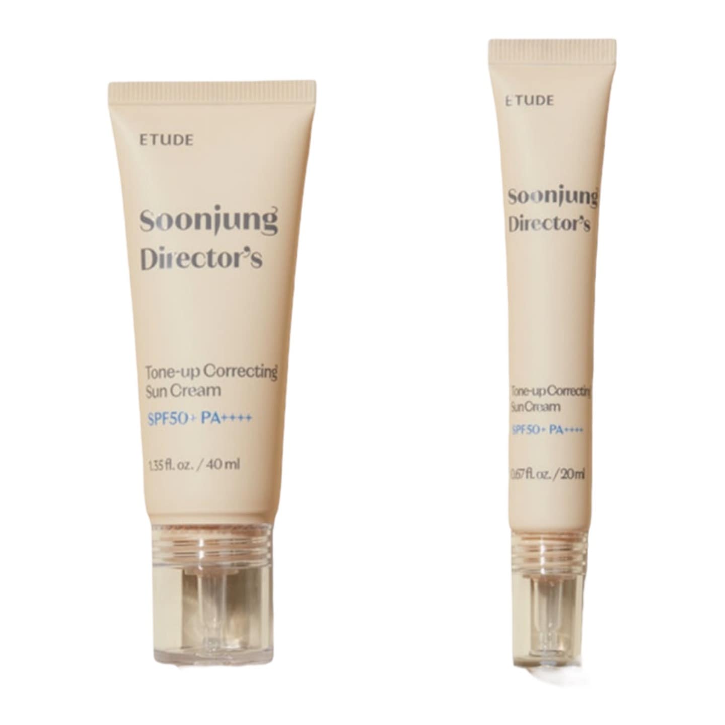 トーンアップ修正日焼け止めクリーム 40ml+20ml