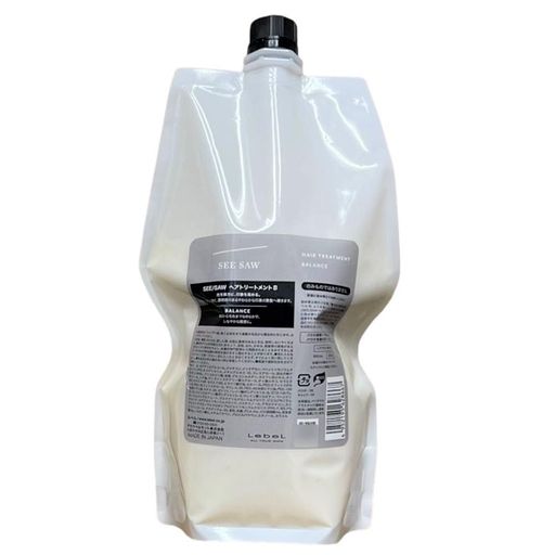 ルベル SEE/SAW ヘアトリートメントB バランス 800ml レフィル