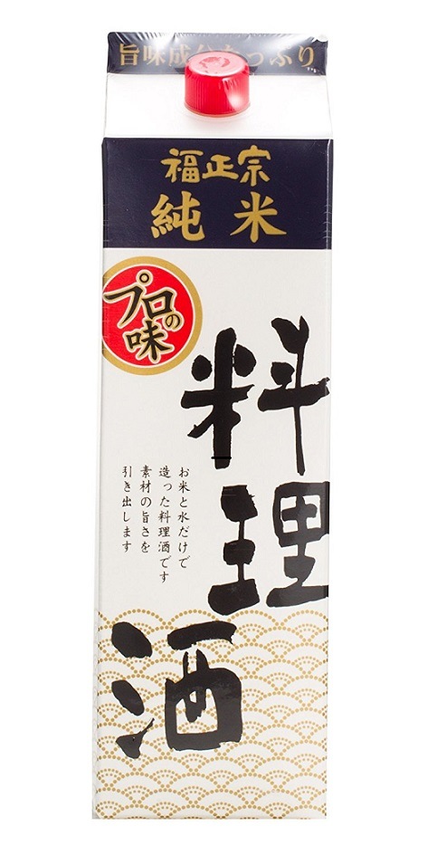 【送料無料】【ケース販売】福光屋 福正宗 純米料理酒 パック 1800ml 1.8L6本【北海道沖縄県東北四国九州地方は必ず送料が掛かります】 8,246円