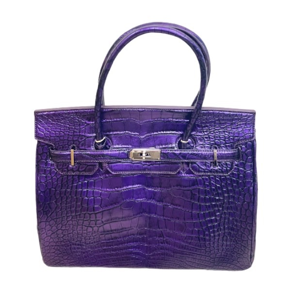 クロコダイルYB-2103 サイズ35 ヘンローン パープル