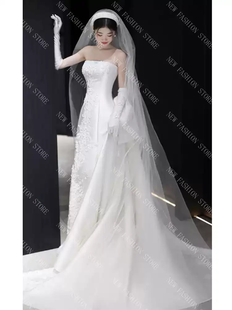 ウエディングドレス 白-70