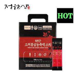 [濃縮液 100包] 高麗紅参濃縮液スティック (10gx100包)/6年根高麗紅参/韓国食品