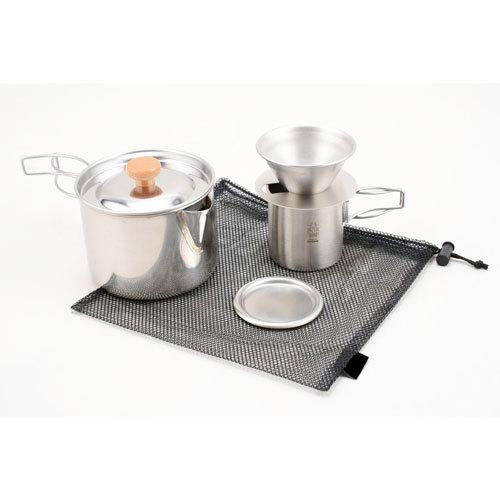 ツーリングケトルクッカー&ドリッパーセット 収納用メッシュ袋付 5,421円