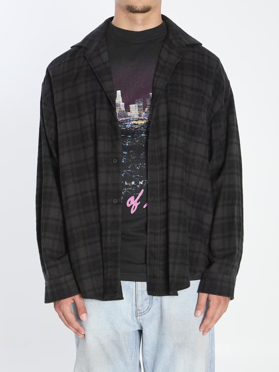 BALENCIAGA Men Long Tops 839196 BLACK