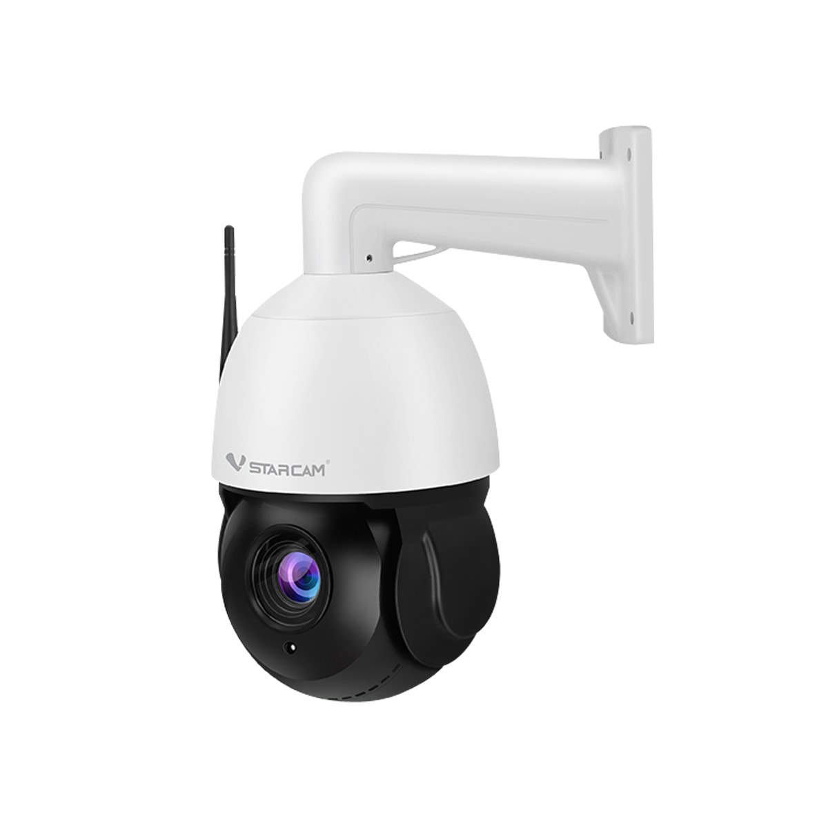 防犯カメラ ワイヤレス CS66Q-X18 VStarcam 400万画素 ONVIF対応 18倍ズーム 人物追跡 不審人物 ペットカメラ wifi 無線 MicroSDカード録画 録音 6ヶ月保証
