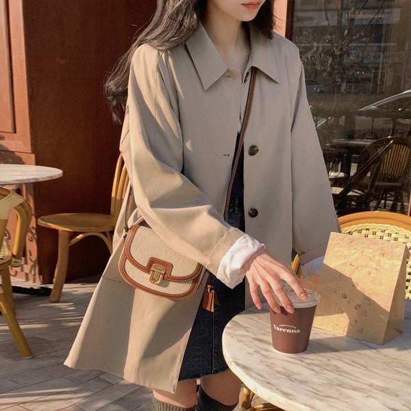 メゾンド シングル ハーフ トレンチコート ct1605 7,213円