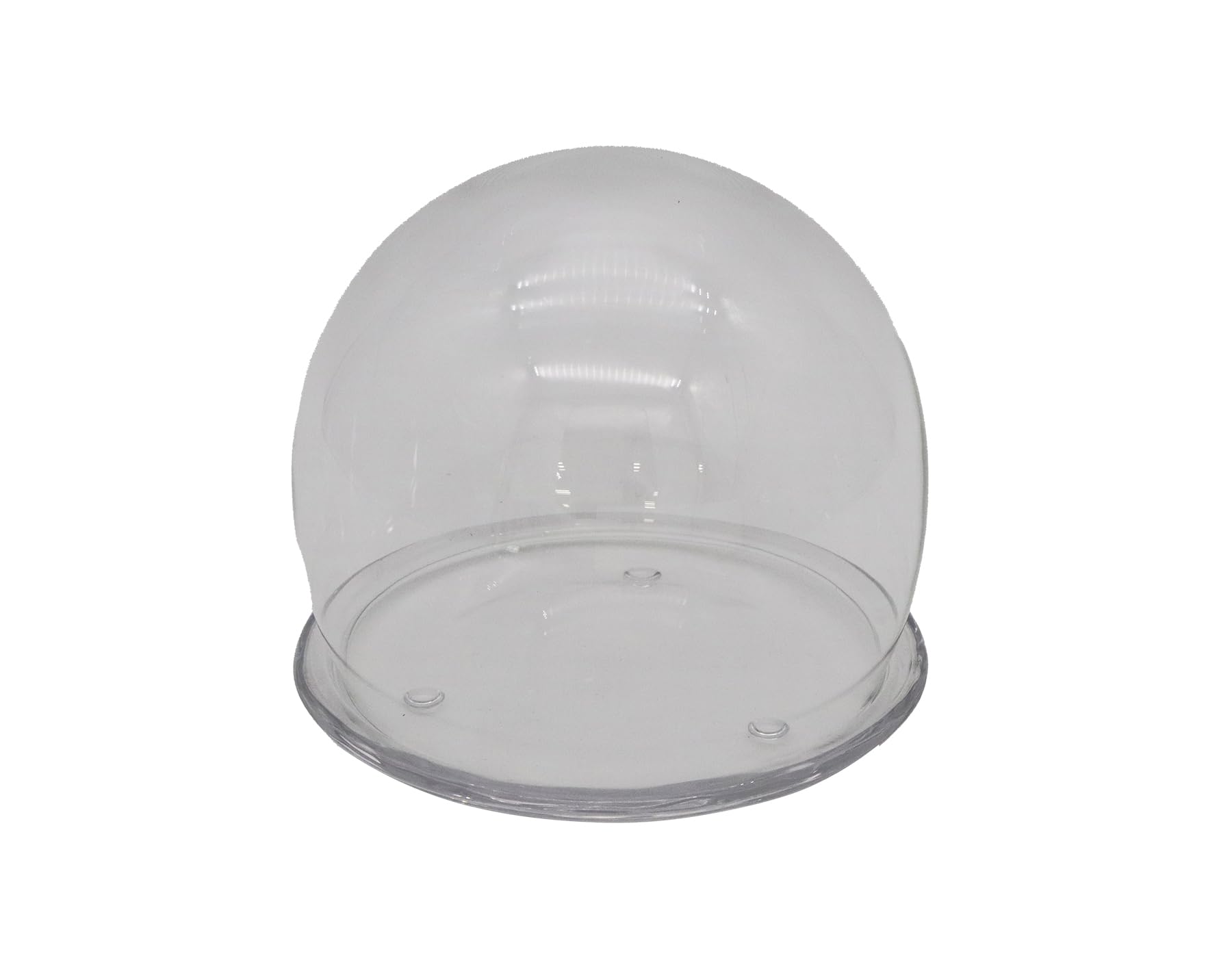 ガラスの ラウンドドーム 高さ13.8×直径16ｃｍ(口径13.8ｃｍ)皿付 12点