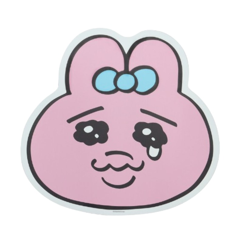 おぱんちゅうさぎ 折りたたみテーブル 顔
