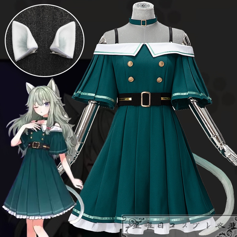在庫品 プロセカ Ah,it’s a wonderful cat life ああすばらしきにゃんせい 草薙寧々 コスプレ衣装 コスチューム