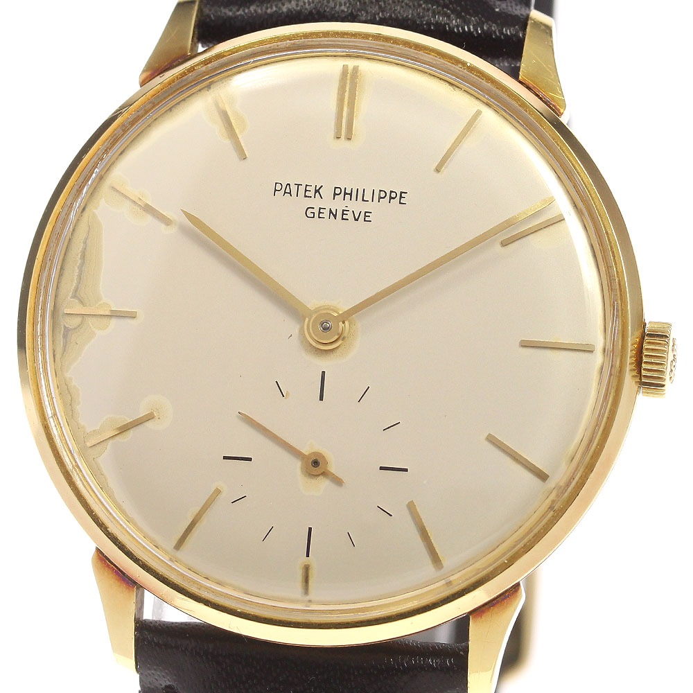 パテックフィリップ PATEK PHILIPPE ref.3420J K18YG スモールセコンド ヴィンテージ 手巻き メンズ 内箱付き_782186【中古】 499,480円