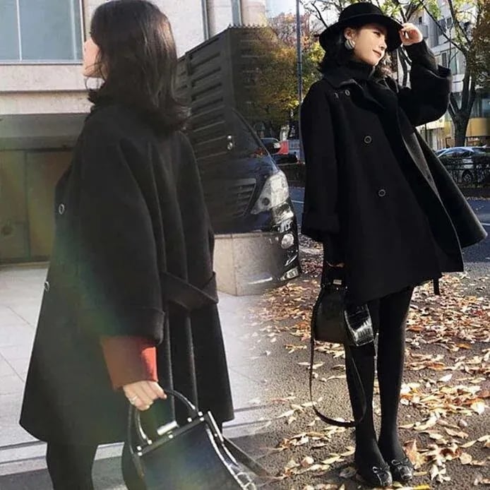チェスターコート 厚手 暖かい コート レディース チェスター マント ケープコート アウター 長袖 あったか カジュアル きれいめ 通勤 ベーシック