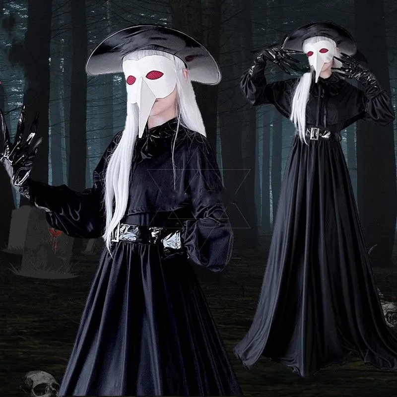 福袋魔女の衣装 ハロウイン ロリータ チャイナドレス ハロウィン コスプレ ゾンビ服取り外し可能な袖 パニエ付き ハロウィン コスチュームコスプレ ロリータ キョンシー服 かわいい JSKスカート コ