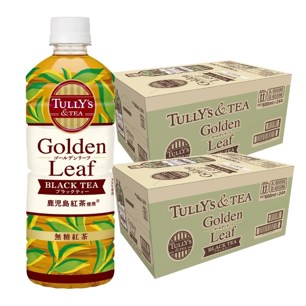 【送料無料】 伊藤園 タリーズ Golden Leaf BLACKTEA 600ml×2ケース/48本