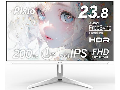 他サイト： PX248 Wave White [23.8インチ ホワイト] 液晶ディスプレイの商品画像