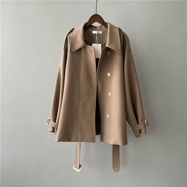 トレンチコート レディース スプリングコート トレンチ 春秋 ミドル丈 ジャケット コート オシャレ 入学式 卒業式 通勤 通学 入園式 バレンタイン プレゼント