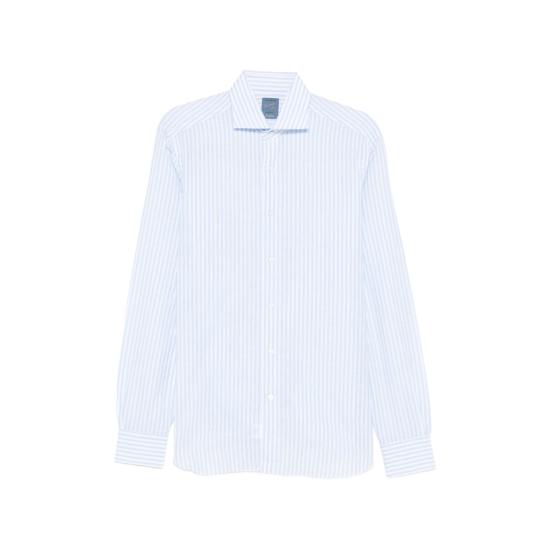 BARBA Men Shirts 54033 0001 BLUE WHITE