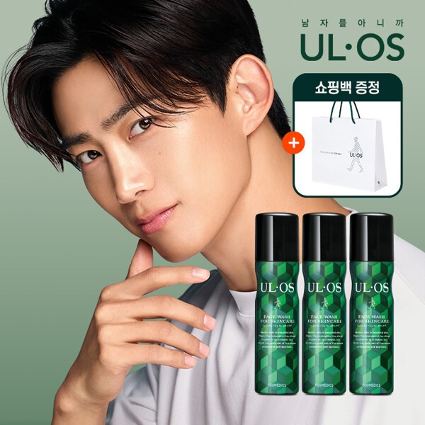 オク·テギョン PICK ウルオス フェイスウォッシュ 100g x3 (フォームクレンジング)