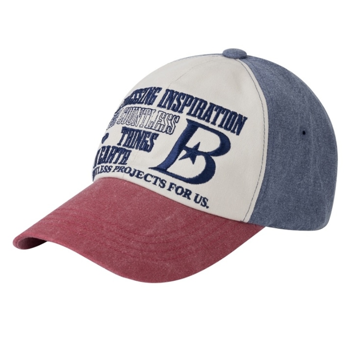 【NCT RENJUN着用】 BAUF B LOGO ボールキャップ レッド