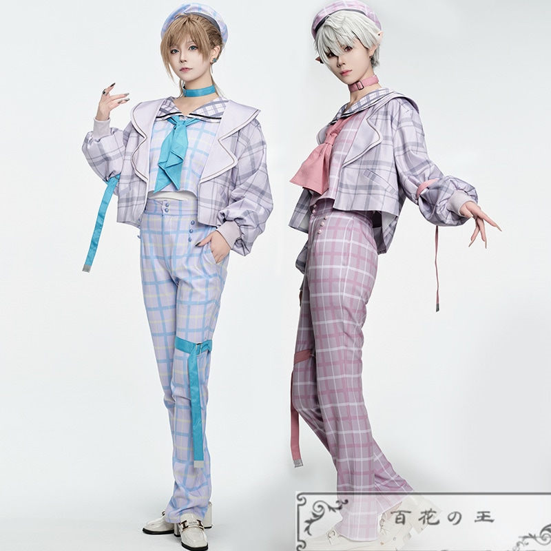 『一部在庫あり』 バーチャル VTuber ChroNoiR ニューレトロスタイル 叶 葛葉 セーラー服 コスプレ衣装 コスチューム