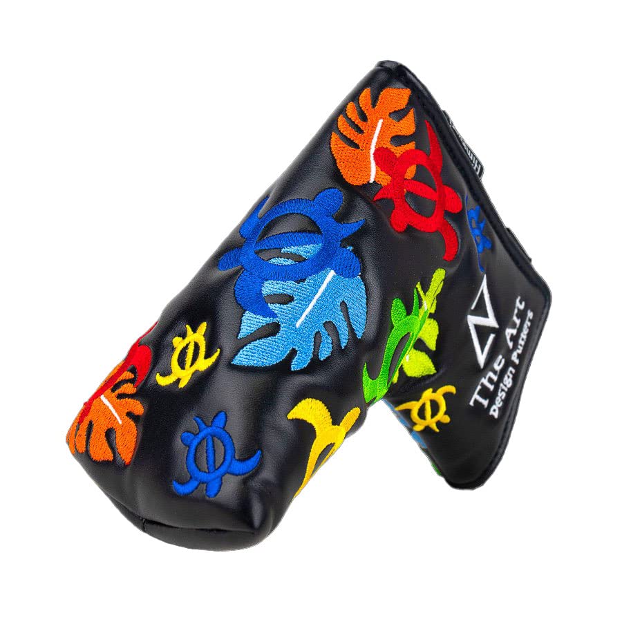 The Art Design Putters ヘッドカバー パターカバー ゴルフ パター用 ピンタイプ オリジナル LUCKY HONU ウミガメ カラフル GOLF 9,164円