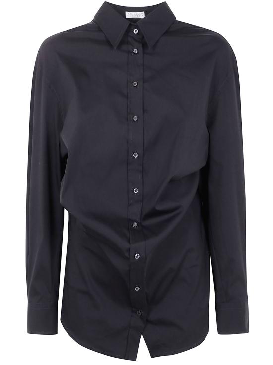 BRUNELLO CUCINELLI Women Shirts M0091ND806 C101 BLACK
