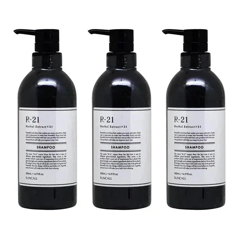 R-21 シャンプー 500ml×3個セット地肌ケア エイジングケア うるおい ツヤ髪 しなやか 3個セット 美髪 艶髪 保湿