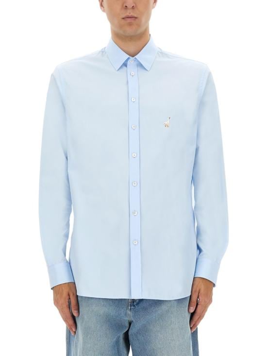 MOSCHINO Men Shirts 02235235 1293 Blue