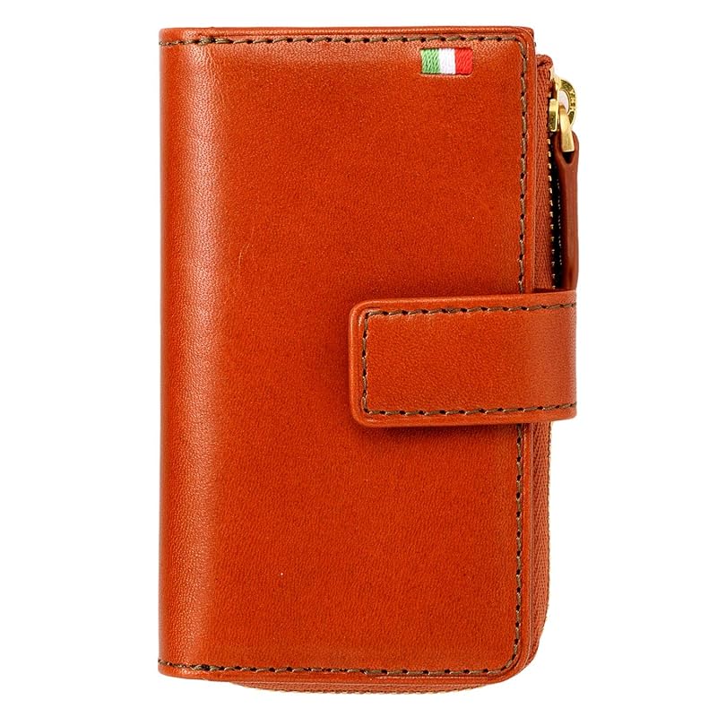 [ミラグロ] タンポナート キー&コインケース (メンズ レディース キーホルダー イタリア レザー 革 ギフト 誕生日 プレゼント 男性 クリスマス バレンタイン 父の日 就職 入学) cas594