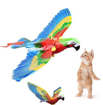猫用電気鳥のおもちゃ 猫 おもちゃ 猫じゃらし 鳥飛...のサムネイル
