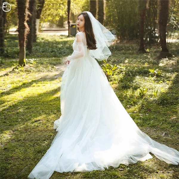 ウエディングドレス 前撮り 後撮り フォトウエディング 披露宴 結婚式 演奏会 発表会 シンプル パーティードレス カジュアル 花嫁 ウェディングドレス プリンセスライン 白ドレスワンピース プリンセ