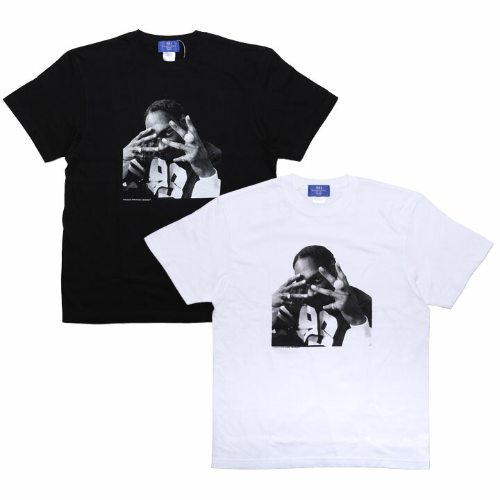 993 DESIGNED WORLD HIPHOP Tシャツ 半袖 メンズ レディース 春夏用 黒/白 大きいサイズ ナインティーンナインティスリー スヌープドッグ