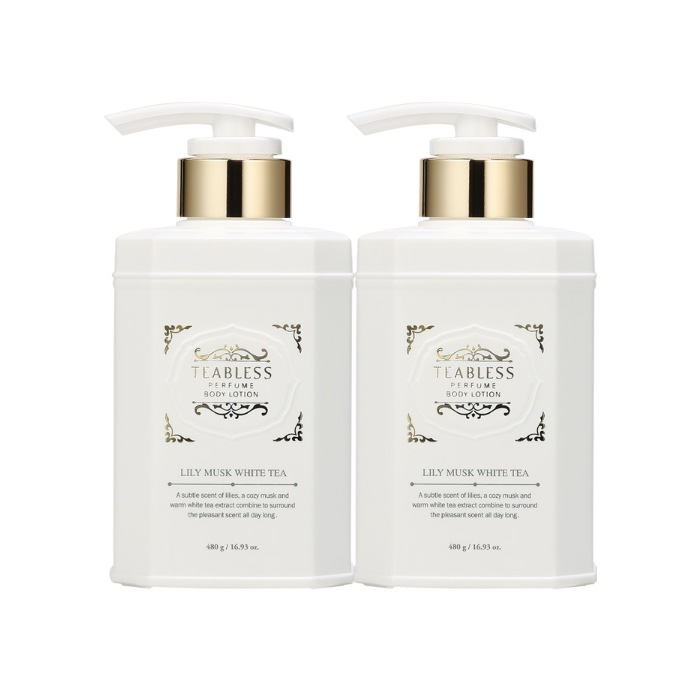 ホワイトティー パフューム ボディローション リリーマスクの香り480g 2個