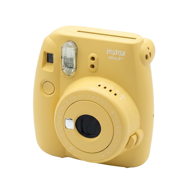 【中古 動作確認済】 FUJIFILM インスタントカメラ チェキ instax mini8プラス ハニー