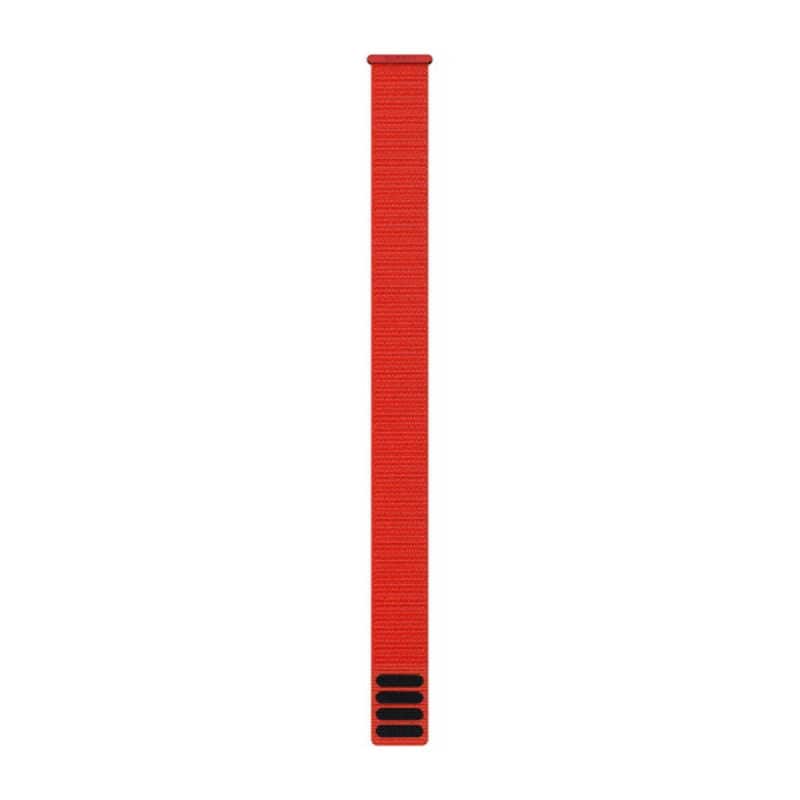 GARMIN　UltraFit 2 Nylon Strap 26mm Flame Red (ガーミン)　010-13306-22