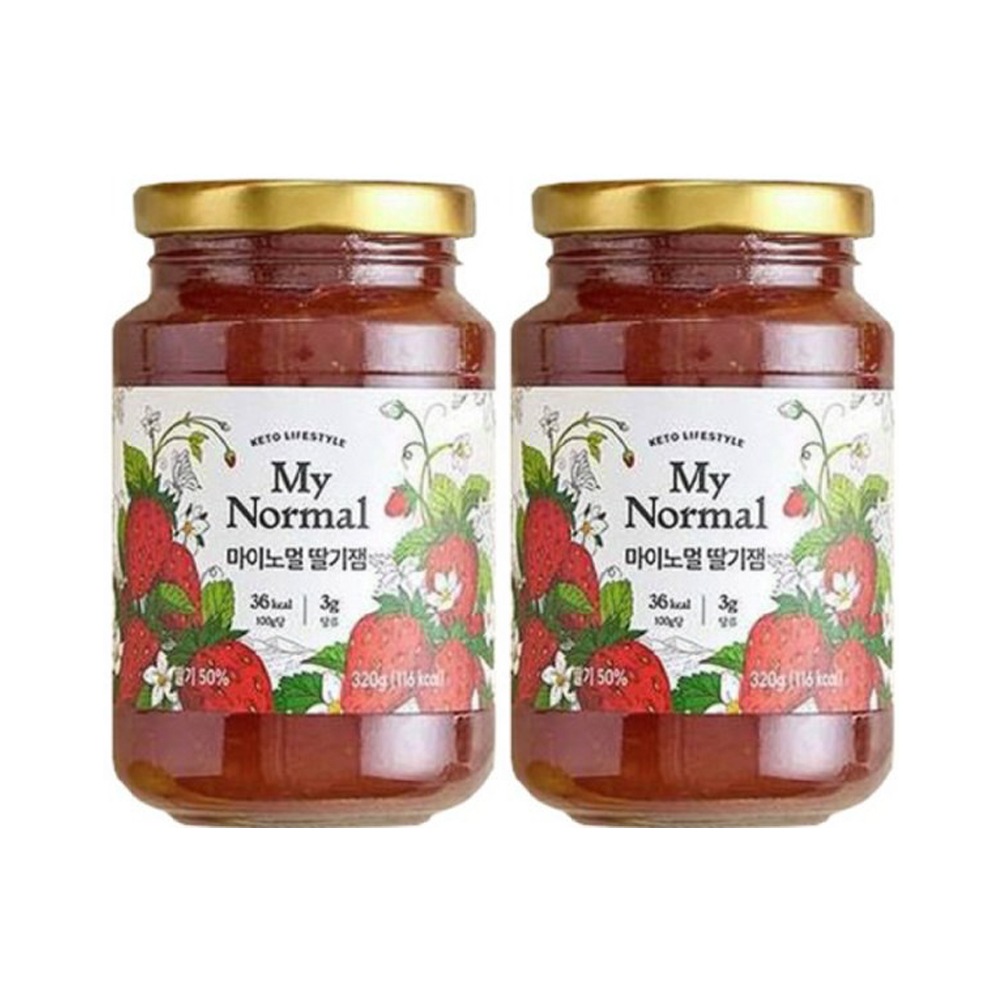 Strawberry Jam 320g X 2個 低糖 / 低カロリー