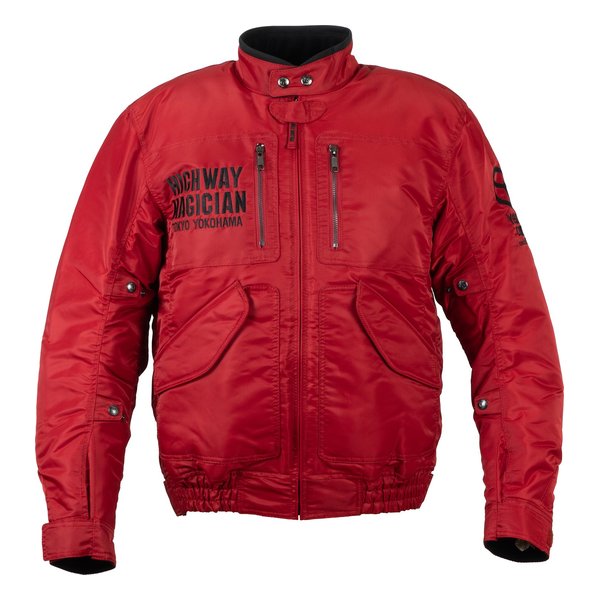 イエローコーン YB-3300 ウィンタージャケット レッド Mサイズ YB-3300REM