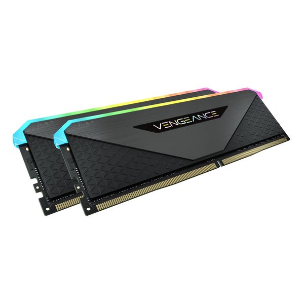 VENGEANCE RGB RT 16GB 2x 8GB DDR4 DRAM 3200MHz C16 ブラック CMN16GX4M2Z3200C16
