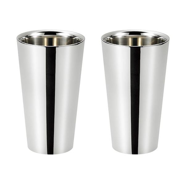 よこやま 燕熟の技 ステンレス二重タンブラー300ml 2P EJA-1200